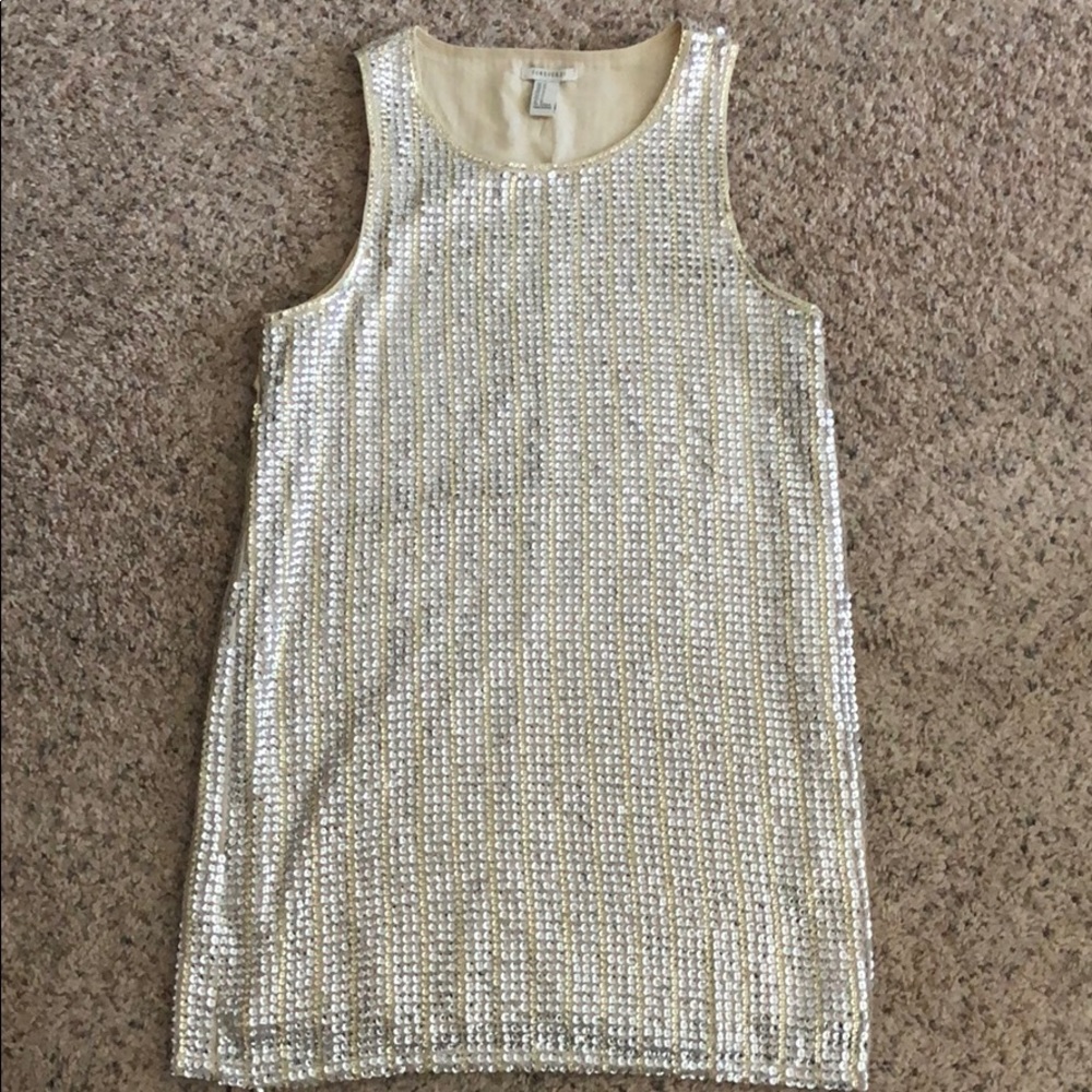 Forever21 Mini Metallic Sequin Dress